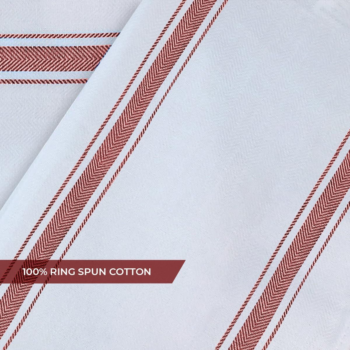 Dish Towels Set (Value Pack of 15) Size 15x25 Inch, 100% Cotton Soft & Absorbent Linen Kitchen