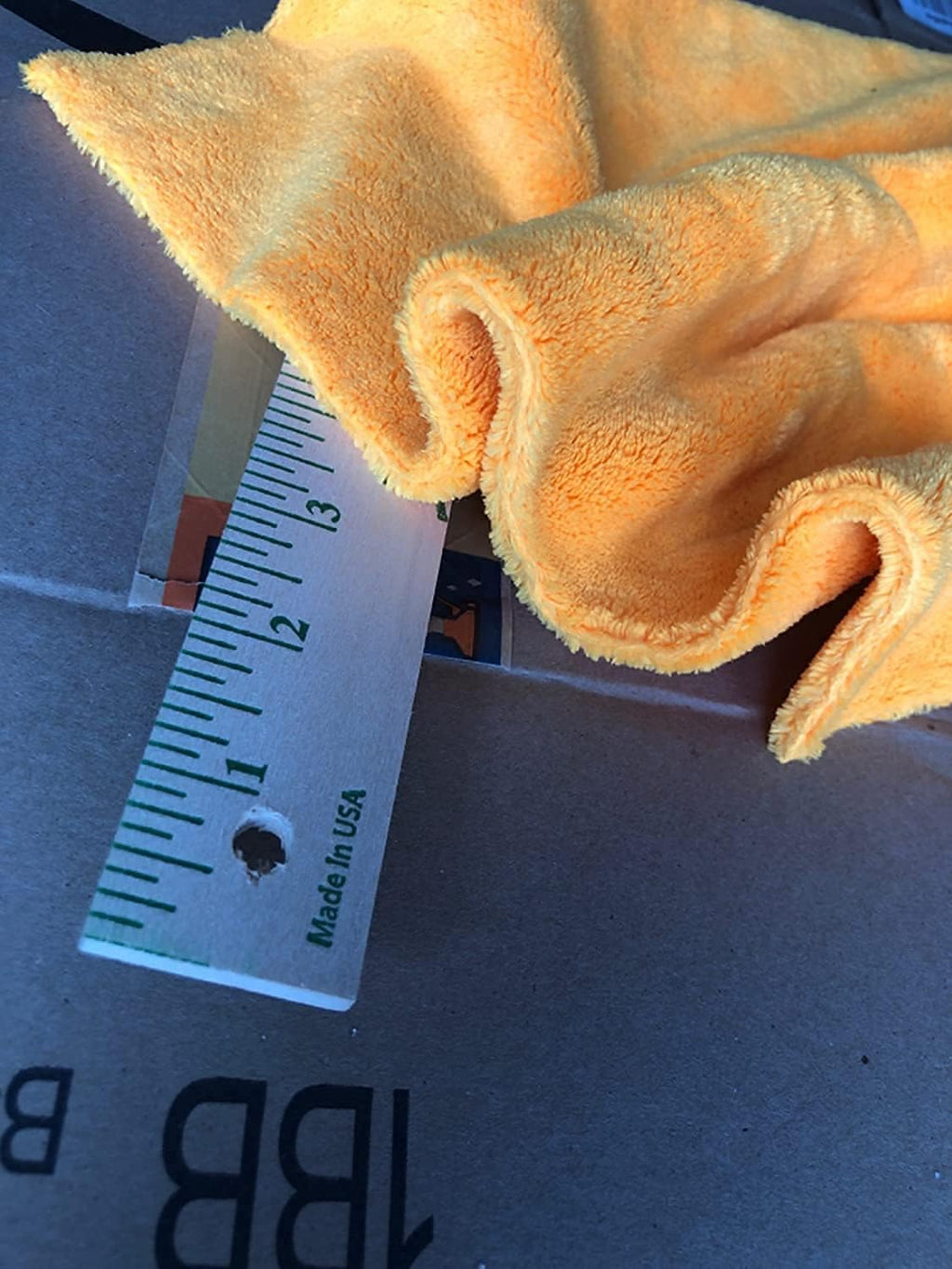 Plush Edgeless Microfiber Towel for Car, Soft Drying Wash Detailing Buffing Polishing Towel, 500