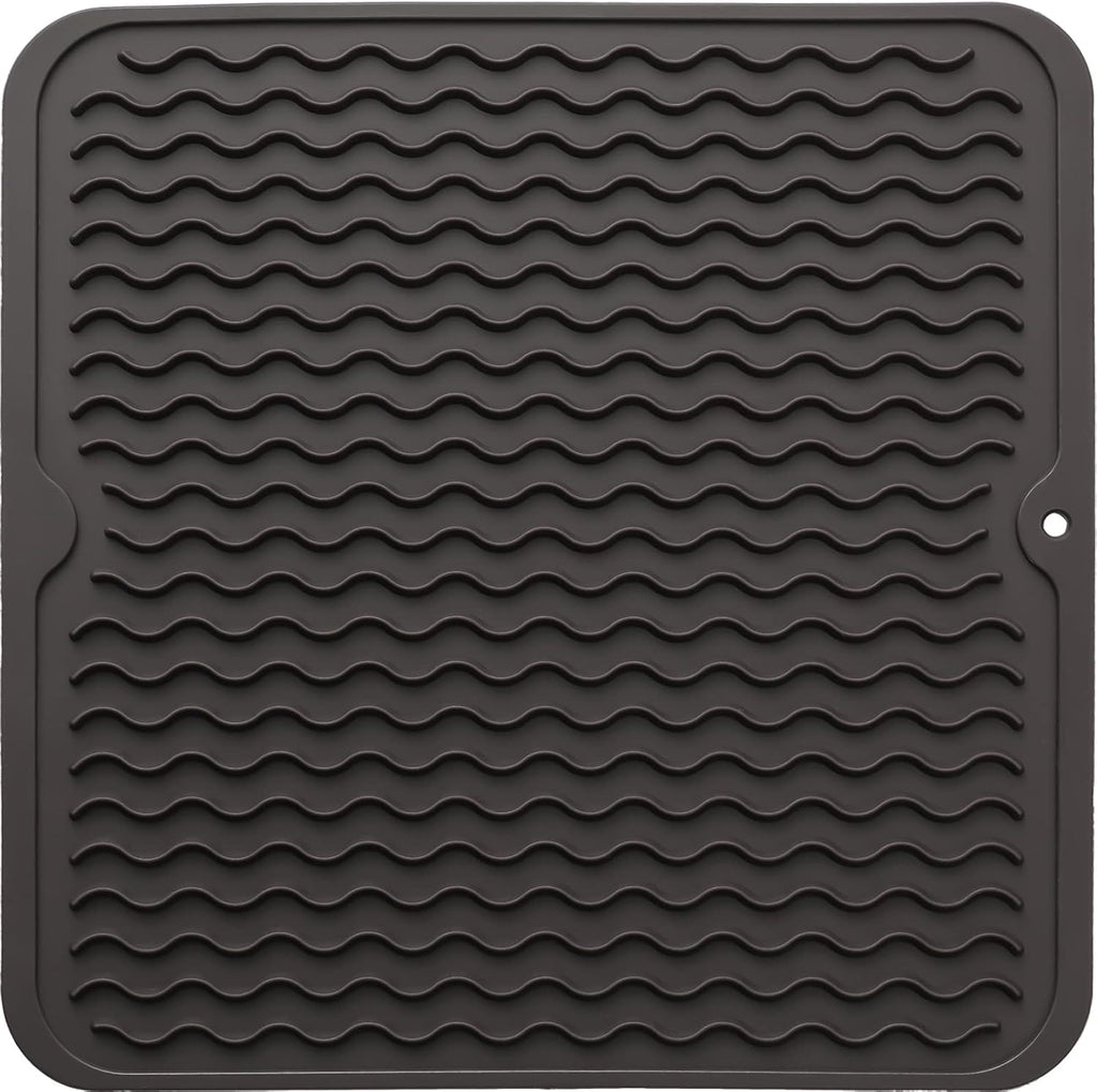 Silicone Dish Drying Mat for Multiple Usage,Easy clean,Eco-friendly,Heat-resistant Silicone Mat for