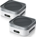 Air Purifier 2 Pack for Bedroom Up to 1200 ft², H13 True HEPA Air Purifier for Pets Dust Dander