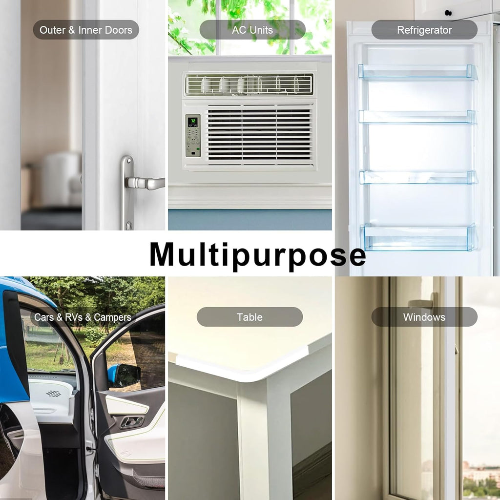 Strong Adhesive Weather Stripping, High Density Weatherproof Weather Stripping Door Seal Strip for