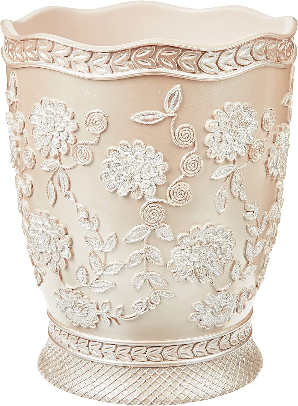 Zahari Home Decorative Trash Can for Bathroom, Office & Bedroom - 2.1 Gallons Stylish & Small Trash