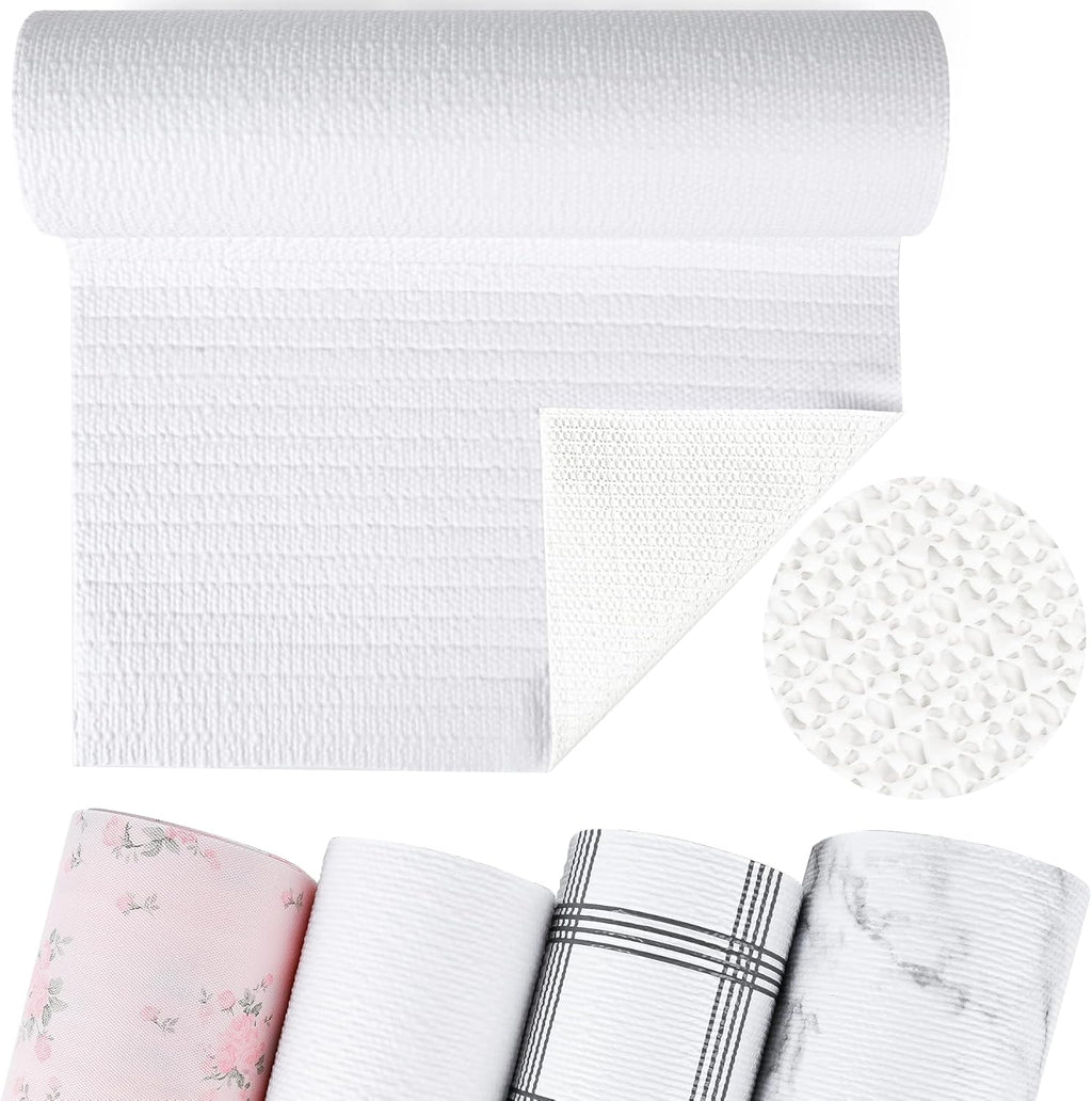 Non-Adhesive Shelf and Drawer Liner for Kitchen Cabinets, 12 in x 10FT Strong Non-Slip Cabinet