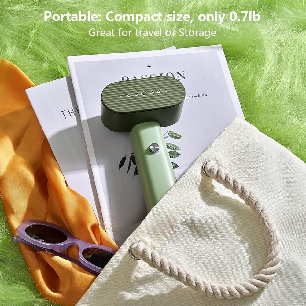 G6 2-in-1 Portable Steamer for Clothes and Iron for Clothes, Just 0.7lbs Lightly, 10 Minutes of