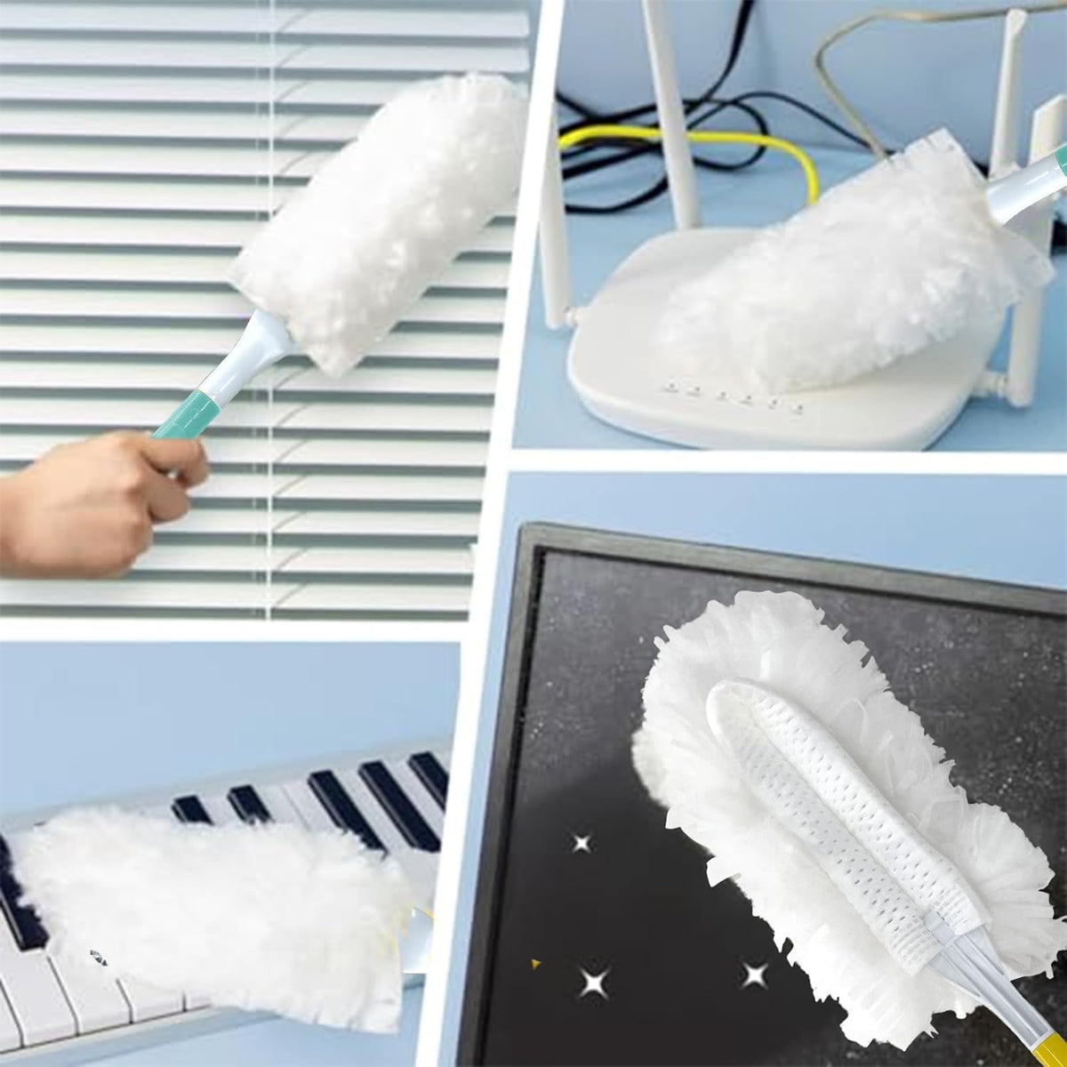 Car Interior Duster - Ultimate Cleaning Tool for Cars, House, and Office - Compact Mini Design for