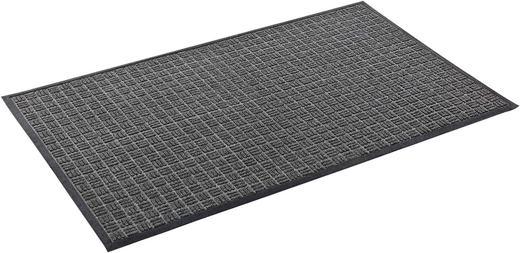 Kempf Water Retainer Entrance Mat, Indoor Outdoor Rubber Rug, Moisture Trapping, Absorbent Mat, 18