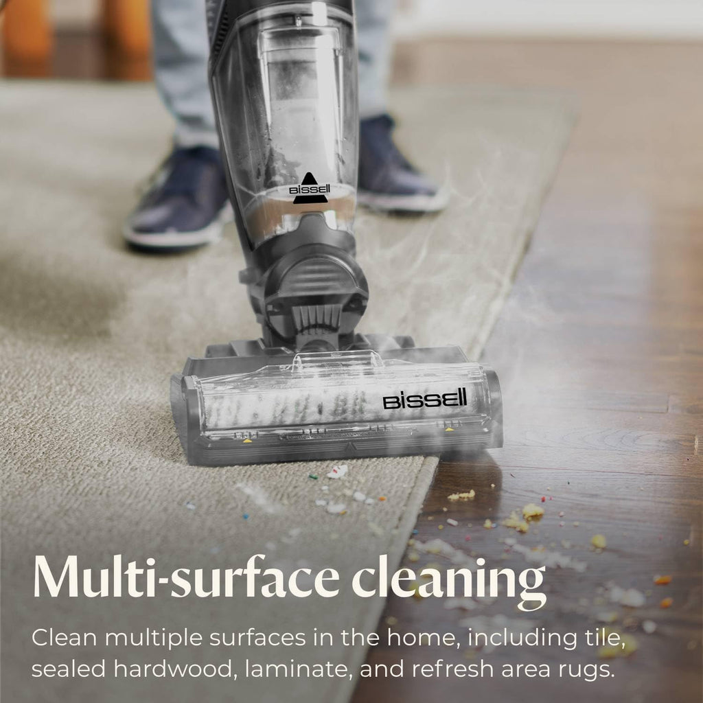 BISSELL® CrossWave® HydroSteam™ Wet Dry Vac, Multi-Purpose Vacuum, Wash, and Steam, Sanitize