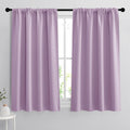RYB HOME Small Kitchen Curtains, Room Darkening Drapes Energy Efficient Half Window Coverings Heavy