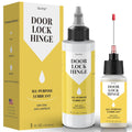 Qucship Upgraded Squeaky Hinge & Lock Lubricant Kit - 4 oz + 1 oz Needle Combo, Long-Lasting for