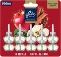Glade PlugIns Refills Air Freshener, Warm Apple & Spices, Scented and Essential Oils for Home and