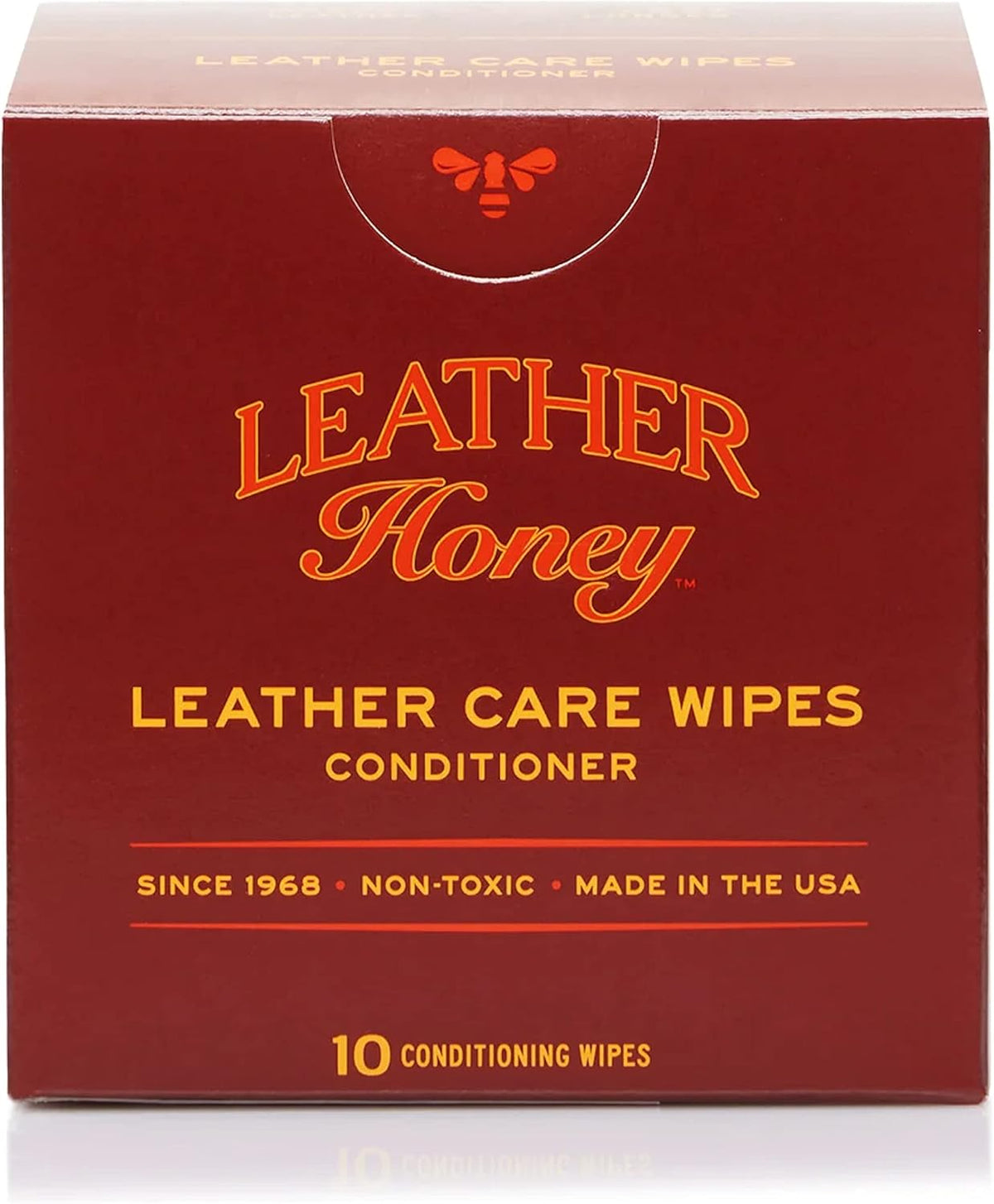Leather Honey Conditioner Wipes with Cleaner Wipes