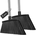 NACENA Heavy Duty Broom, 55 Inch Long Handle Outdoor Large Angle Brooms, Commercial Broom for