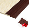 3.3Ft Carpet Floor Transition Strip, Self Adhesive Floor Edging Trim Strip for Doorway, PVC Floor