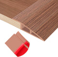 Floor Transition Strip Self Adhesive Vinyl Door Threshold for Doorways Carpet Edging Trim Overlap