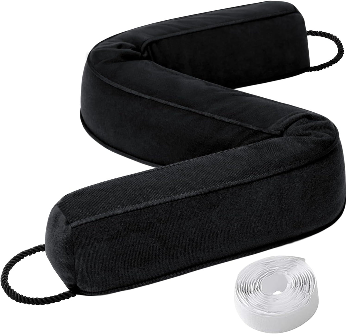 Weighted Door Draft Stopper for Front Door, Easy to Use Heavy 36 inch Door Bottom Winter Cold Air