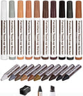 Furniture Markers Touch Up, Lifreer 21 Pcs Wood Filler Floor Scratch Repair Kits, Wood Markers and