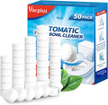 Vacplus Toilet Bowl Cleaner Tablets 50 PACK, Automatic Toilet Bowl Cleaners with Bleach for