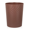 UUJOLY Plastic Trash Can Wastebasket, Garbage Container Basket for Bathrooms, Kitchens, Offices