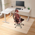 Vicwe Office Chair Mat for Hard Floor, 60"x48" Anti-Slip PVC Computer Chair Mat, Easy Glide for