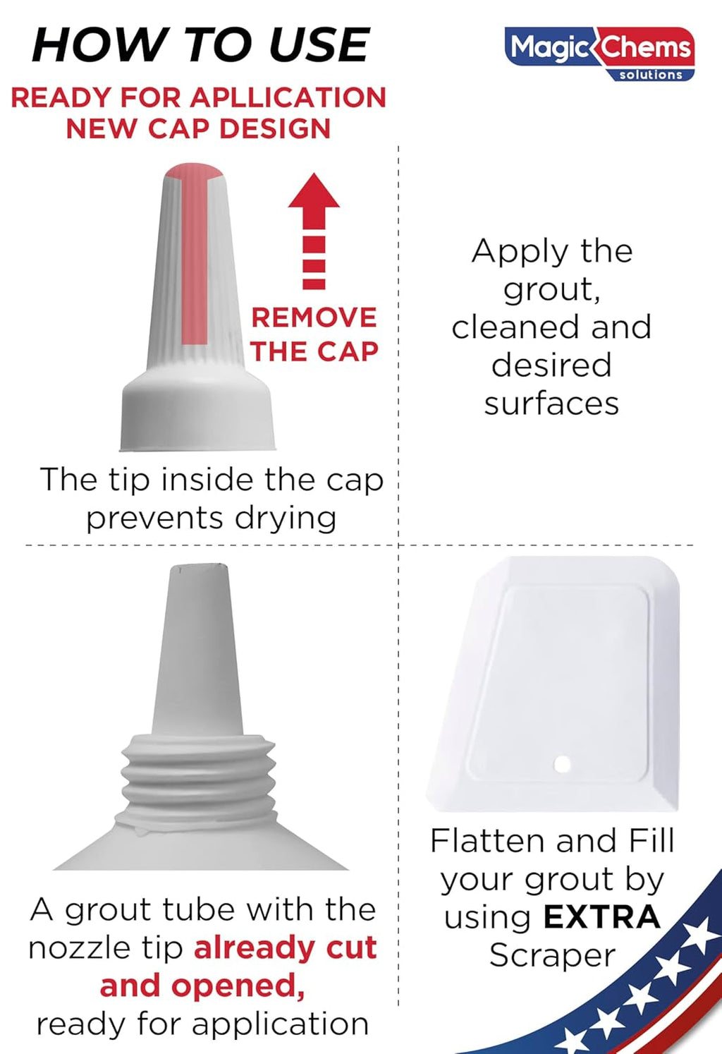 Tile Grout Repair, Grey 8.8 oz/250gr. Fast Drying Grout Repair Kit, Grout Filler Tube Repair Kit