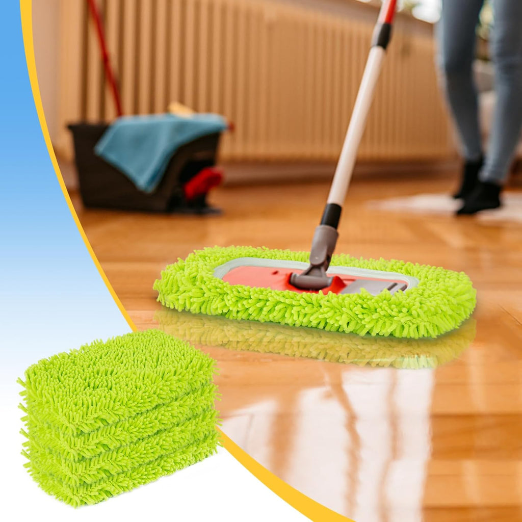 Reusable Dry Sweeping Cloths Microfiber Wet Mop Pads Compatible with Swiffer Sweeper Mop