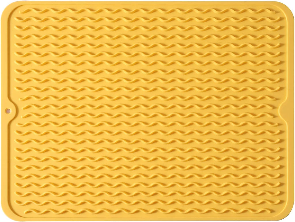 Silicone Dish Drying Mat for Multiple Usage,Easy clean,Eco-friendly,Heat-resistant Silicone Mat for