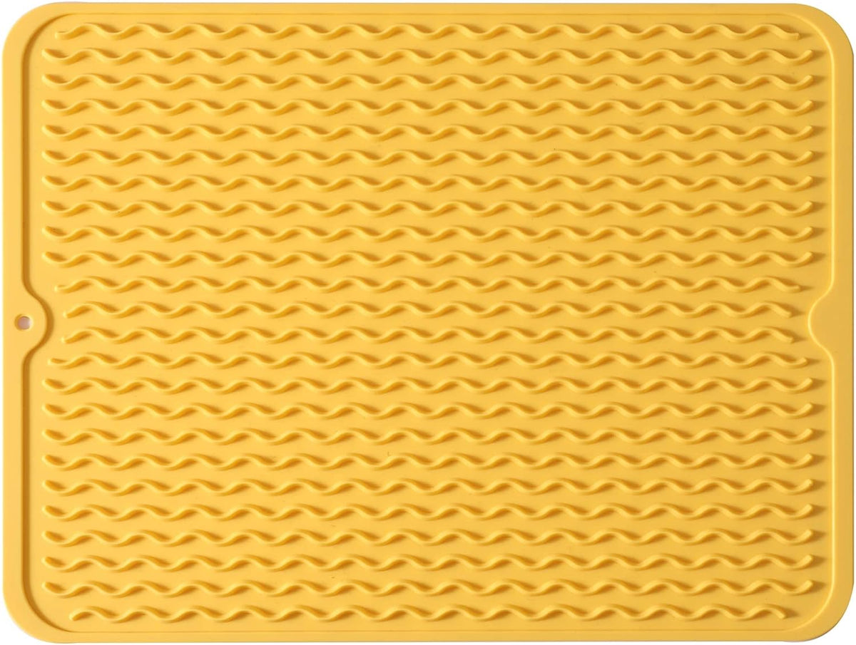 Silicone Dish Drying Mat for Multiple Usage,Easy clean,Eco-friendly,Heat-resistant Silicone Mat for