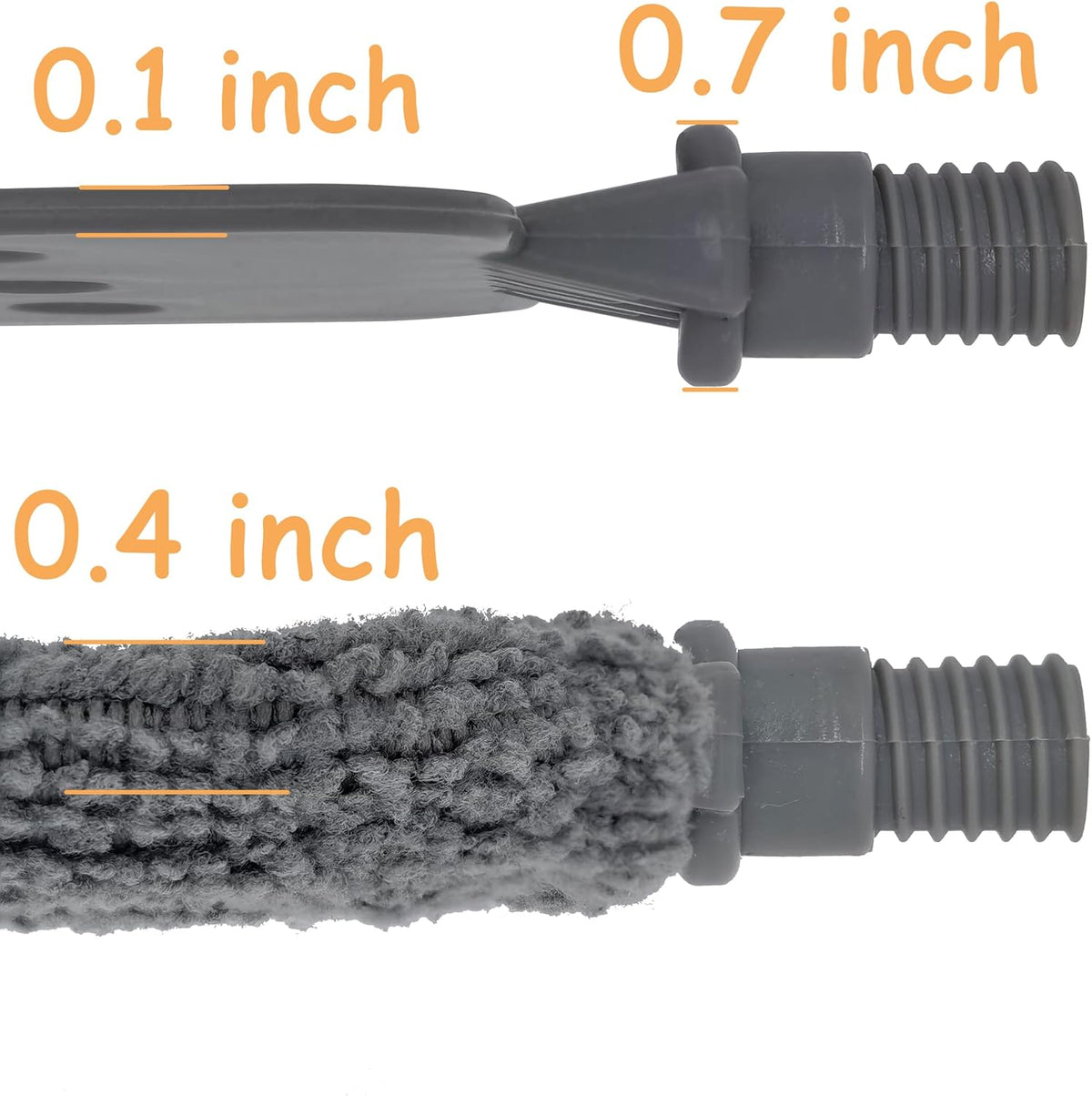 Under Appliance Duster Refills, 4 Pieces Gap Dust Cleaner ’s Replacement Sleeves. Reusable