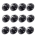 PlusRoc 12 Pack Self Adhesive Caster Wheels 1 Inch for Furniture Mop Bucket, Load Capacity 28LBS