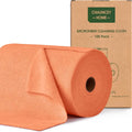 Roll of Microfiber Cleaning Cloth –100 Pack, Tear Away Microfiber Towels, Reusable, Washable