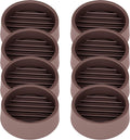 Non Slip Furniture Pads, 1.5” Round Rubber Caster Cups, 8 Pcs Furniture Coasters, Anti-Slip
