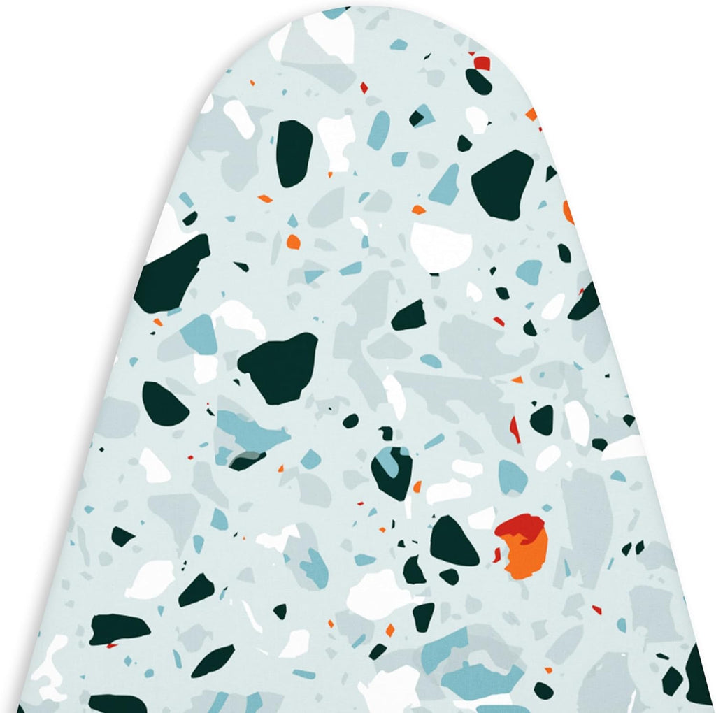Encasa XO Ironing Board Cover and Pad - Thick 4mm Felt, Heat & Scorch-Resistant, Fits Medium Boards