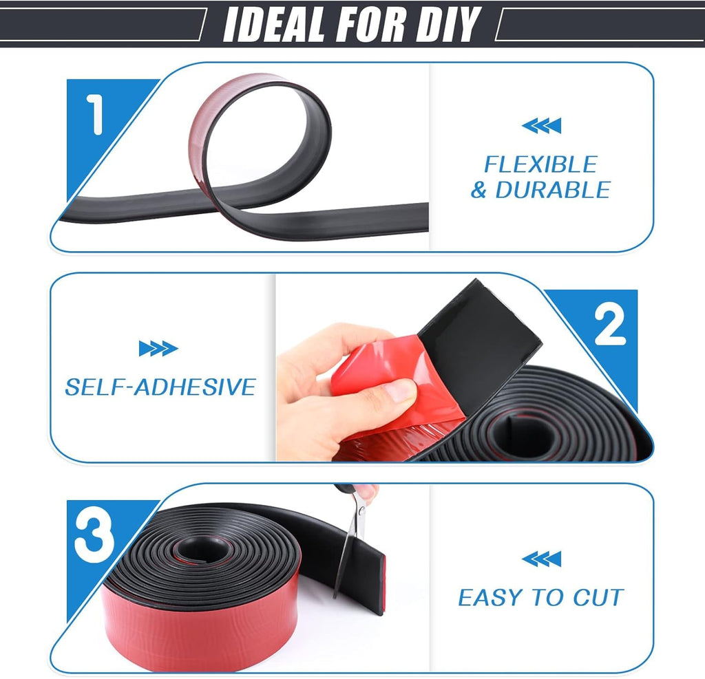 Adhesive Rubber Strips Neoprene Rubber Sheets, Rolls & Strips with Adhesive Backing Rubber Pads