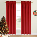 DWCN Christmas Blackout Curtains for Bedroom – Thermal Insulated Energy Saving Drapes for Living