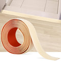 5Ft Floor Transition Strip Self Adhesive Vinyl Cover Floor Strip Flat Divider Transition Strip Wood