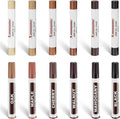 12 Colors Wood Filler Sticks Furniture Markers, Wood Floor Scratch Repair Kit for Repair Any