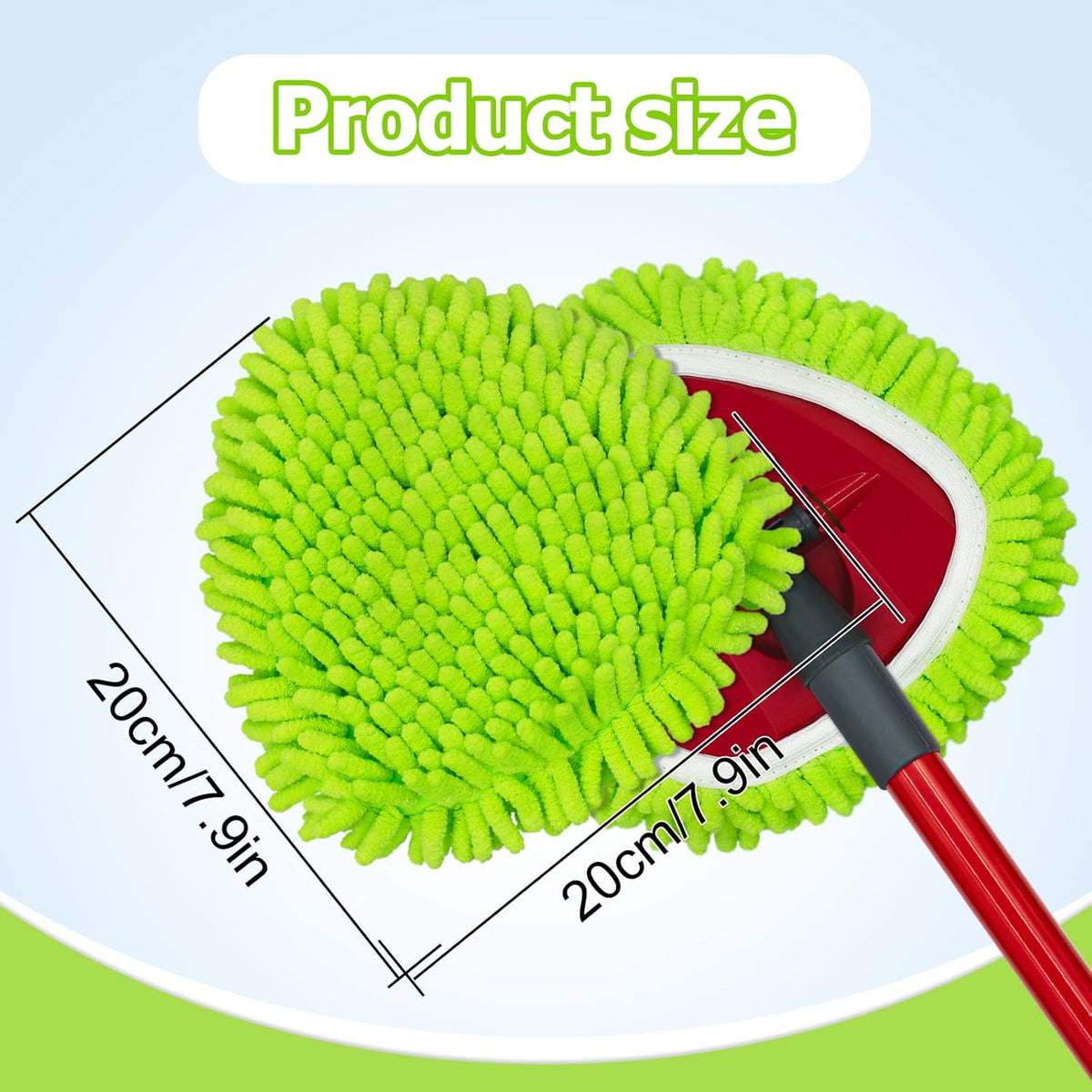 Mop Replace Heads for Ocedar Mop Heads Replacements Easywring 1-Tank System,Spin Mop Replacement