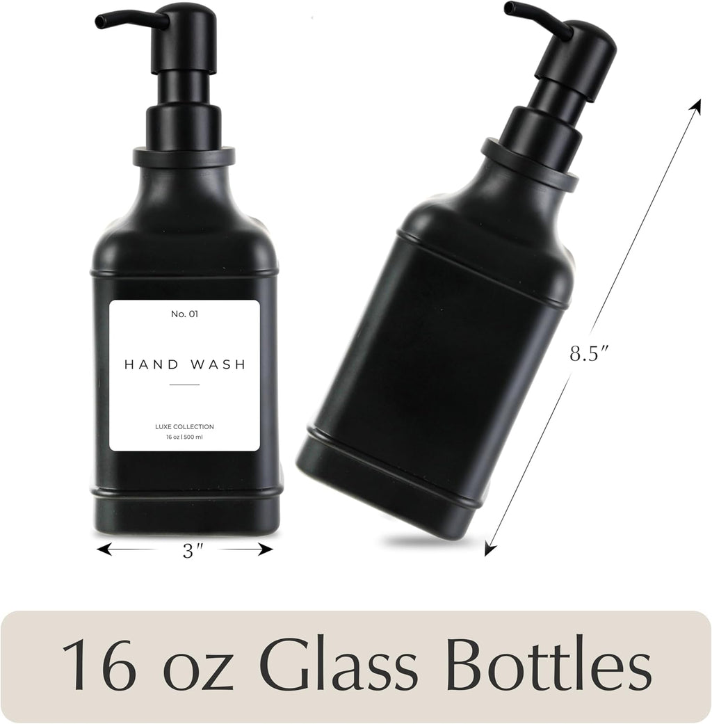 Emerson Essentials Soap Dispenser, Dish Soap Dispenser, Soap Dispenser Bathroom Set, Hand Soap