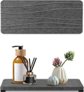 2PCS Water Absorbing Stone Tray, Fast Drying Stone Sink Tray, Water Absorbent Diatomite Trays