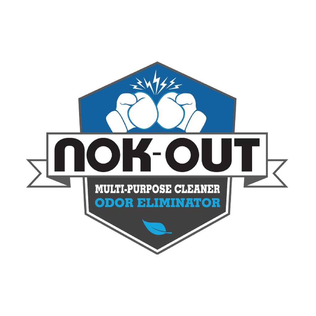 NOK OUT Odor Remover, Pet Deodorizer and Cleaning Spray, Made in the USA, 1 Gallon, 2-Pack