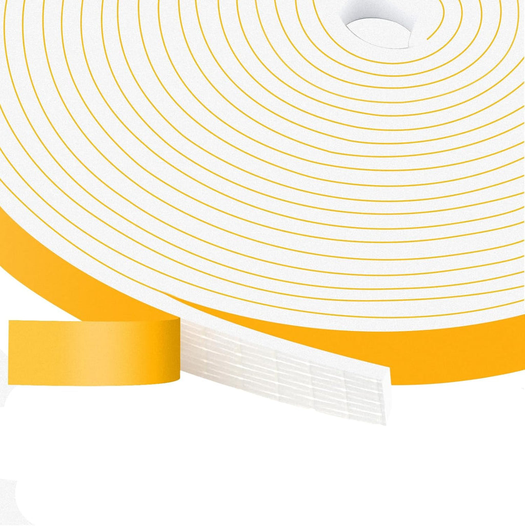 Weather Stripping Door Seal Strip, High Density Foam Sealing Strip, Door Seal for Doors Windows