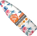 Extra Wide Ironing Board Cover and Pad,18X49 Reflective Silicone Ironing Board Cover,Resist