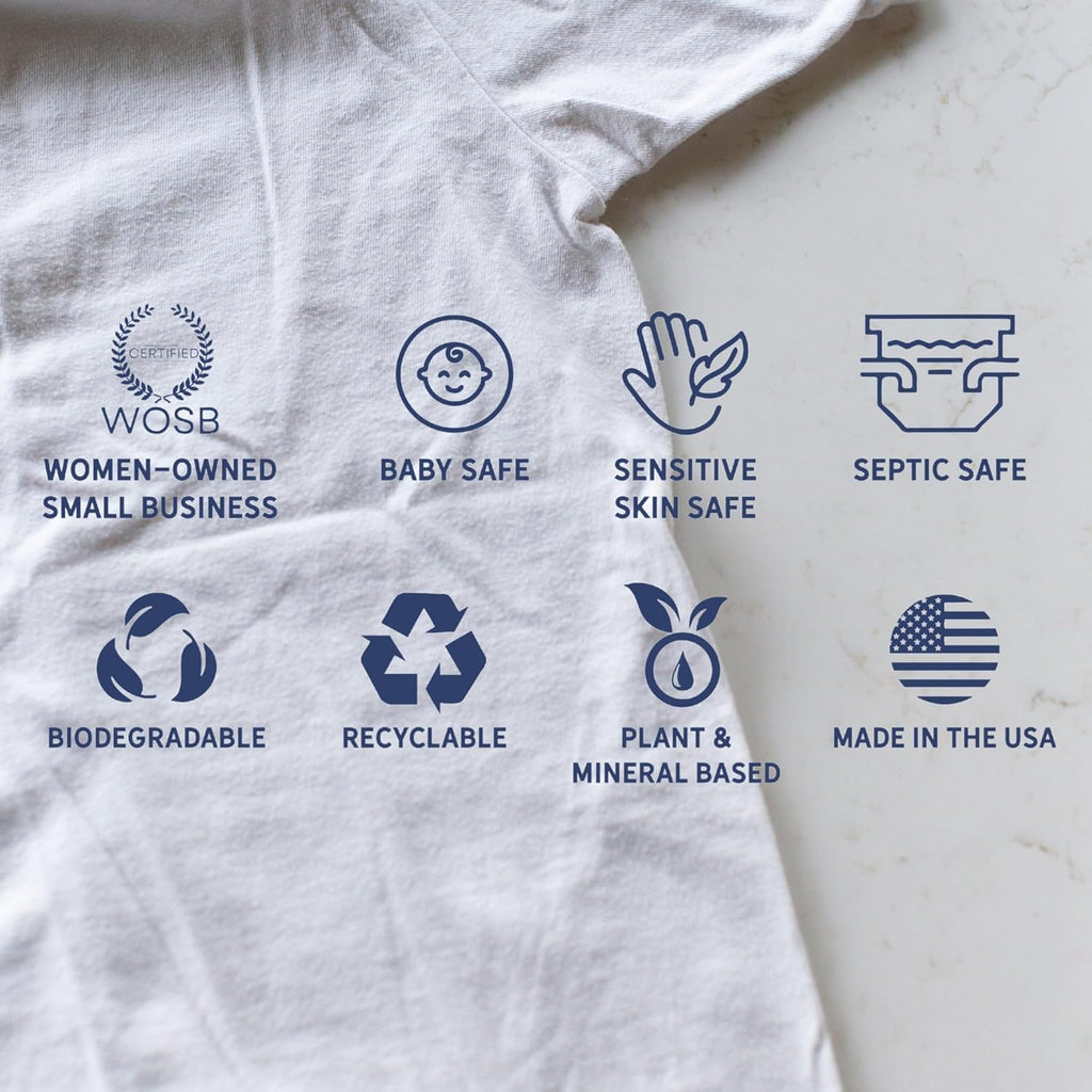 Laundry Detergent Powder | Safe for Sensitive Groups | Powerful Clean | Plant & Mineral-Based |