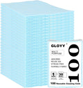 100 Count Disposable Cleaning Towels and Dish Cloths,Super Absorbent Dishcloths,Multi-Surface