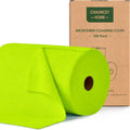 Roll of Microfiber Cleaning Cloth –100 Pack, Tear Away Microfiber Towels, Reusable, Washable