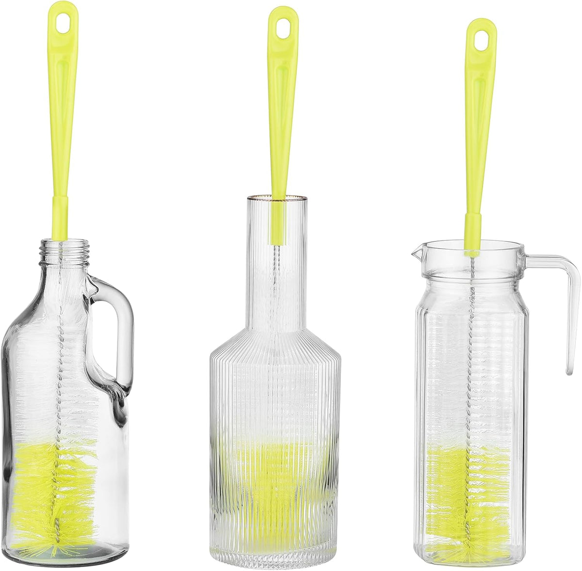 ALINK 16 inch Long Bottle Brush Cleaner for Washing Wine/Beer/Sport Well/Thermos/Glass, Hummingbird