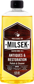 Milsek Antiques & Restoration Polish & Cleaner - Home Essential Cleaning Supplies for Home
