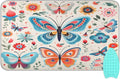 Decorative Butterfly Floral Ironing Mat Thickened Ironing Blanket Travel Portable Double-Side Using