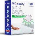 Waterproof Mattress Protector by Slumberfy | Hypoallergenic Viscose Made from Bamboo Mattress