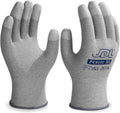 JDL ESD Work Gloves, Anti-Static Gloves for PC Building, 6 pairs, Computer Installation & Repair